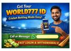 sign up Now and Get your World777 ID