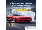 Trusted Cholamandalam Car Insurance Help | Quick Insure
