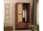 Wooden Street Spacious Wardrobe for Clothes with Smart Storage