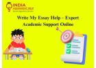 Write My Essay Help – Expert Academic Support Online