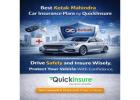 Affordable Kotak Mahindra Car Insurance with QuickInsure