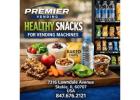 Healthy Snacks for Vending Machines in Chicago by Premier Vending