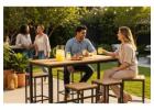 Upgrade Your Backyard Entertaining with a Stylish Outdoor Bar Set