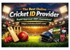 The Best Online cricket ID provider Instant WhatsApp Support