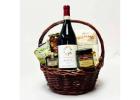 Wine in Wicker Basket – Wine and Champagne Gift