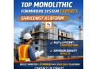 Premium Monolithic Formwork System Services | Shriconst Aluform