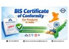 BIS Certificate of Conformity in India, BIS FMCS Consultant near me