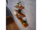 Space-Saving Floating Shelves for Small Homes