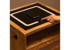 Smart Bedside Table for Bedroom with Premium Finish