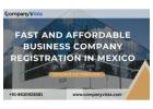 Fast and Affordable Business Company Registration in Mexico-  CompanyVista