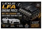 Lexus LFA Engine Price: Why This Legendary V10 Costs More Than Most Cars