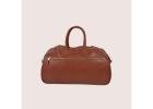 Premium Leather Travel Bag for Stylish Business & Weekend Trips