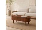 Lift Top Coffee Table with Modern Design and Storage
