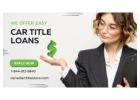 Fast Way To Access Funds With Car Title Loans Victoria