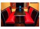 The diverse array of Family Dining sets for sale are in distinct sizes and banding