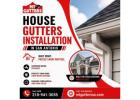 House Gutters Installation in