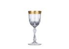 Jessie Crystal Cognac Glasses with Gold Detailing Set