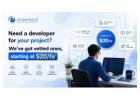 Need a developer for your project? We've got vetted ones, starting at $20/hr