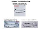 Renault Caravelle and Floride (1958 to 1968) / Renault Dauphine year (1956 to 1967) bumpers