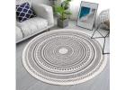 Round Rugs for Defining Spaces with Soft Style