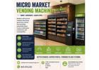 Micro Market Vending Machine Solutions for Modern Workplace Convenience