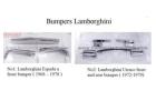 Lamborghini Espada a front bumper (1968 to 1978) by stainless steel new
