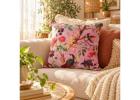 Shop Cotton Velvet Cushions with Artistic Prints