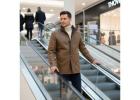 Shop a Premium Shearling Coat for Men Online