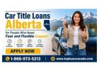 Fast Financial Support With Car Title Loans Alberta